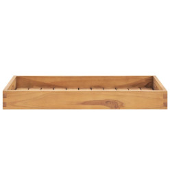 Plateau de service 60x35 cm Bois de teck massif