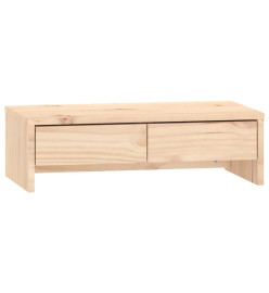 Support pour moniteur 50x27x15 cm Bois de pin solide