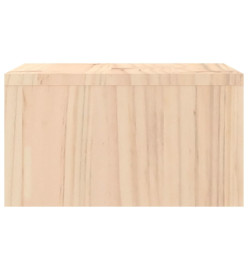 Support pour moniteur 50x27x15 cm Bois de pin solide