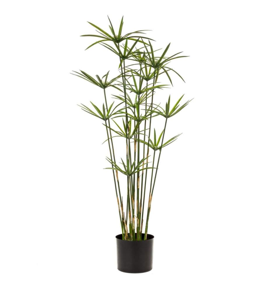 Emerald Cyperus artificiel Vert 90 cm en pot