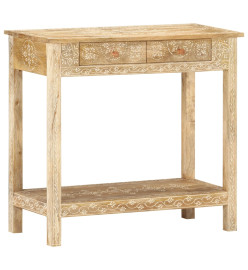 Table console 80x35x74 cm Bois de manguier massif