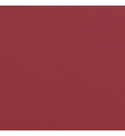 Coussins de palette lot de 2 rouge bordeaux 50x50x7 cm