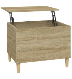 Table basse Chêne sonoma 60x44,5x45 cm Bois d'ingénierie