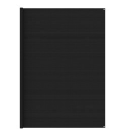 Tapis de tente 300x600 cm Noir