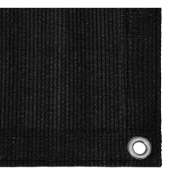 Tapis de tente 300x600 cm Noir