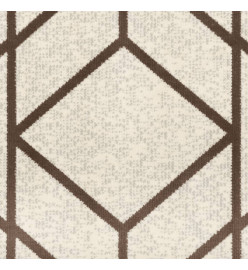 Tapis à poils courts multicolore 160x230 cm antidérapant