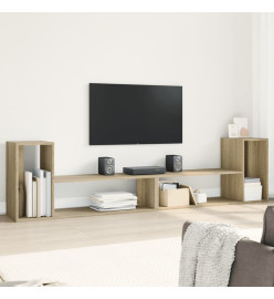 Meubles TV 2 pcs chêne sonoma 100x30x50 cm bois d'ingénierie