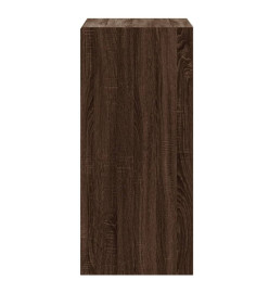 Garde-robe chêne marron 77x48x102 cm bois d'ingénierie