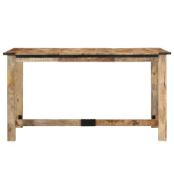 Table à manger 140x70x75 cm bois de manguier massif