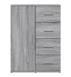 Buffet sonoma gris 59x39x80 cm bois d'ingénierie