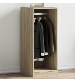 Garde-robe chêne sonoma 48x41x102 cm bois d'ingénierie