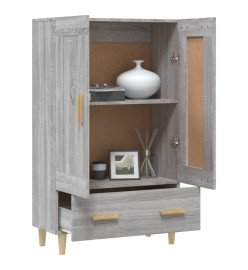 Buffet Sonoma gris 70x31x115 cm Bois d'ingénierie