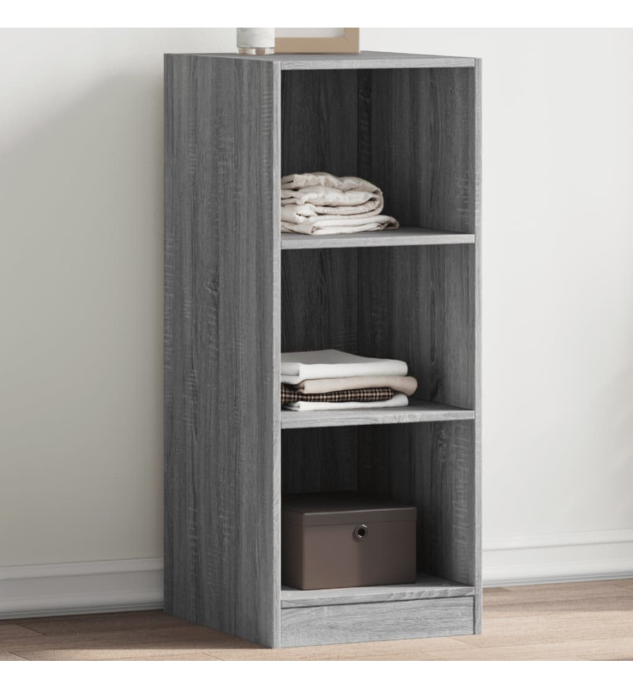 Garde-robe sonoma gris 48x41x102 cm bois d'ingénierie