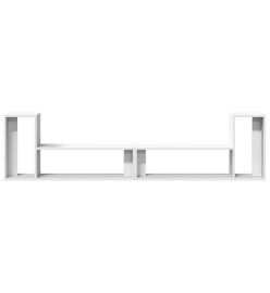 Meubles TV 2 pcs blanc 100x30x50 cm bois d'ingénierie