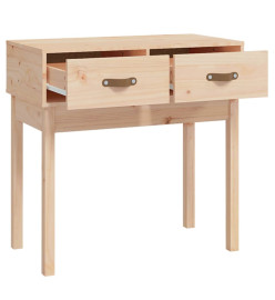 Table console 76,5x40x75 cm Bois massif de pin