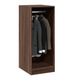 Garde-robe chêne marron 48x41x102 cm bois d'ingénierie