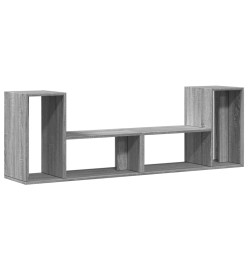 Meubles TV 2 pcs sonoma gris 75x30x50 cm bois d'ingénierie