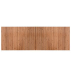 Tapis rectangulaire naturel 70x200 cm bambou