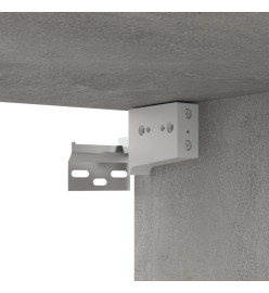 Ensemble de meubles TV 7 pcs Gris béton Aggloméré