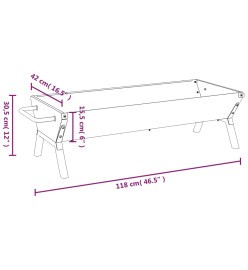 Ensemble de grille et de plateau automatique pour barbecue inox