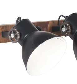 Lampe murale industrielle Noir 90x25 cm E27