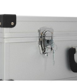 Valise à outils 46 x 33 x 16 cm Argenté Aluminium