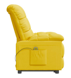 Fauteuil de massage Jaune Tissu