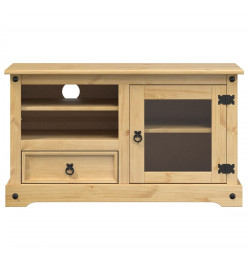 Meuble TV Corona 100x45x58 cm bois de pin massif