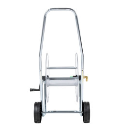 Chariot d'enrouleur pour tuyau de 80 m 3/4" acier