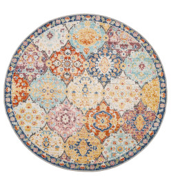 Tapis ARBIZU intérieur extérieur design vintage Ø 120 cm