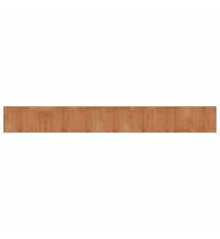 Tapis rectangulaire naturel 60x500 cm bambou