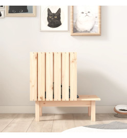 Maison pour chat 60x36x60 cm Bois de pin massif