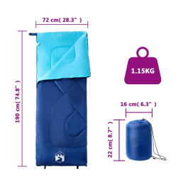 Sac de couchage pour adultes camping 3 saisons