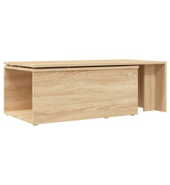 Table basse Chêne sonoma 150x50x35 cm Aggloméré