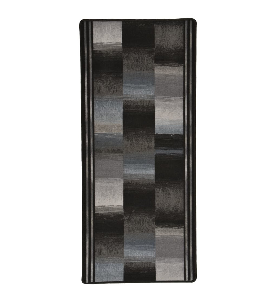 Tapis de couloir Support de gel Noir 67x200 cm