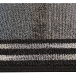 Tapis de couloir Support de gel Noir 67x200 cm