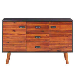 Buffet 110x35x70 cm Bois d'acacia massif et MDF