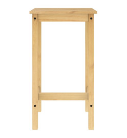 Ensemble de bar 5 pcs Bois de pin massif