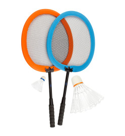 Get & Go Set de badminton XXL Orange et bleu