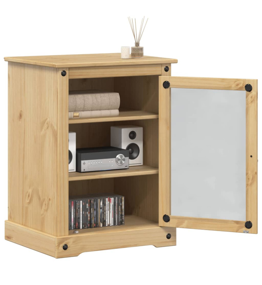 Meuble HiFi Corona 60x50x82 cm bois de pin massif