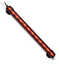 Lampe LED RVB de bulles submersible d'aquarium 32 cm