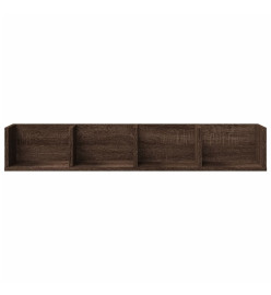 Armoires murales 2pcs chêne marron 99x18x16,5cm bois ingénierie