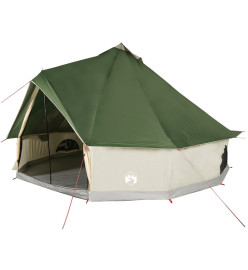 Tente familiale tipi 8 personnes vert imperméable