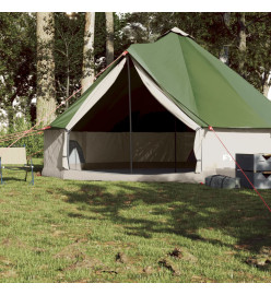 Tente familiale tipi 8 personnes vert imperméable