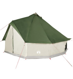 Tente familiale tipi 8 personnes vert imperméable