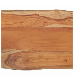 Dessus de table 70x60x2,5 cm rectangulaire bois massif acacia