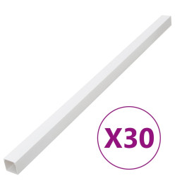 Goulotte de câble 60x60 mm 30 m PVC