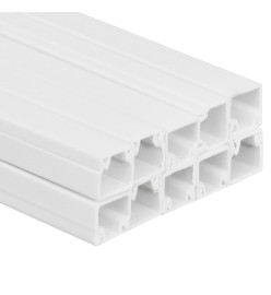 Goulotte de câble 25x25 mm 10 m PVC