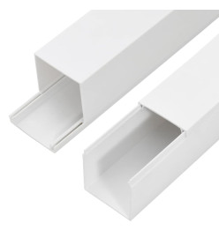 Goulotte de câble 50x25 mm 10 m PVC