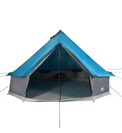 Tente familiale tipi 8 personnes bleu imperméable